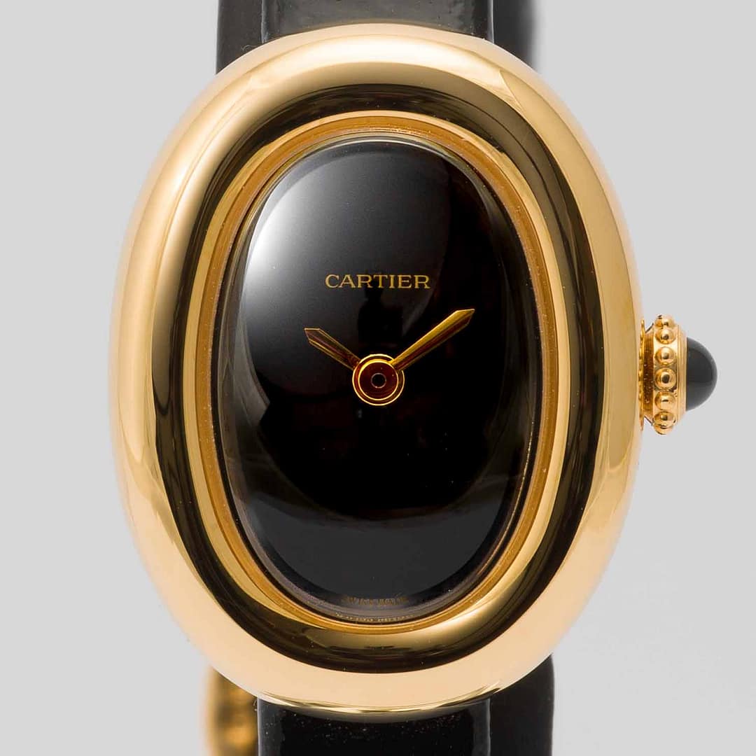 Cartier Baignoire Mini model Quartz movement Black Dial  display picture 1