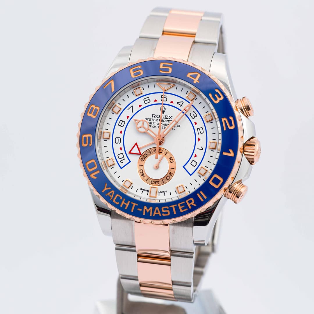 チャメロップス　2 Rolex Yacht-Master II Chronograph Two-Tone Rose Gold & Stainless