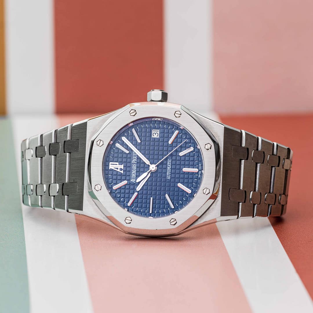 Audemars Piguet Royal Oak Selfwinding Blue Dial Stainless Steel