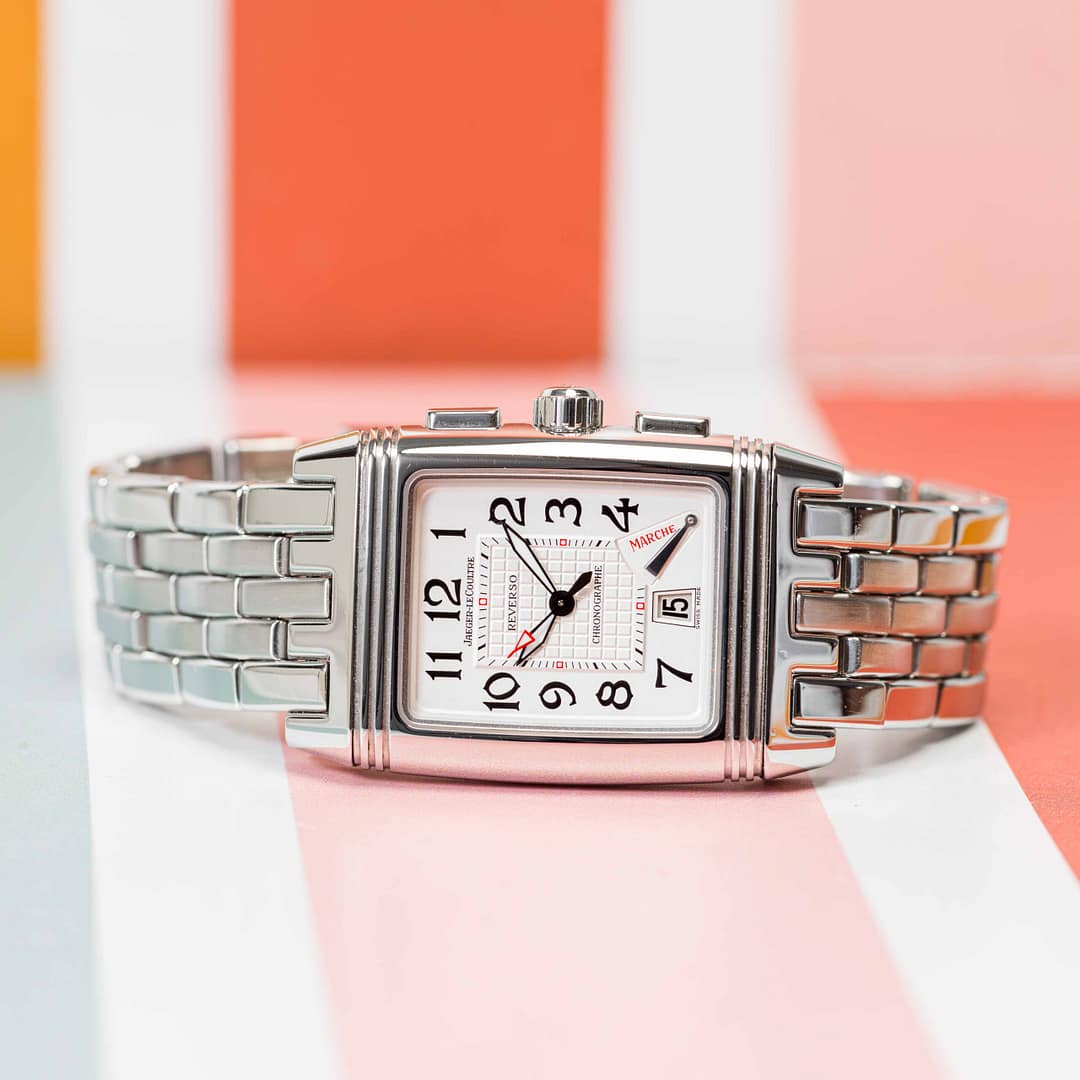 Preowned Jaeger-LeCoultre Reverso Gran Sport Chronographe