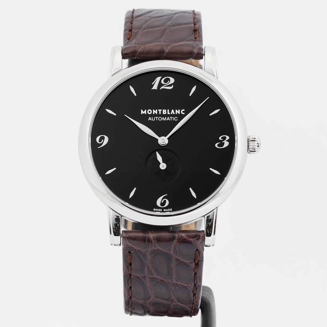 モンブラン Preowned Montblanc Star Classique Automatic Black Dial Stainless
