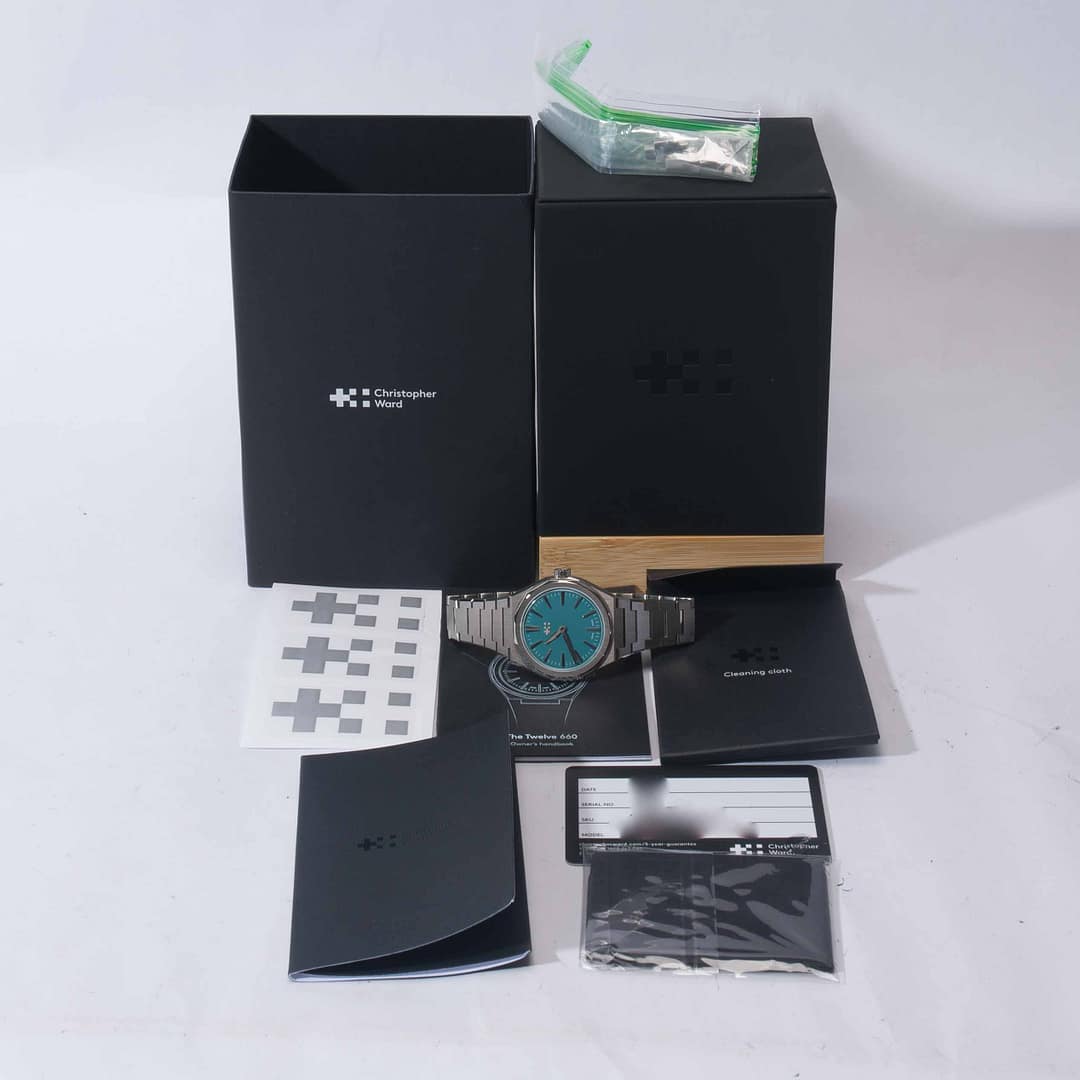 Christopher Ward The Twelve 660 Green Dial Stainless Steel 38mm