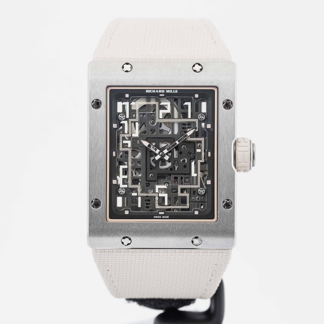 Richard Mille Automatic Winding Extraflat Titanium 36mm x 45.6mm