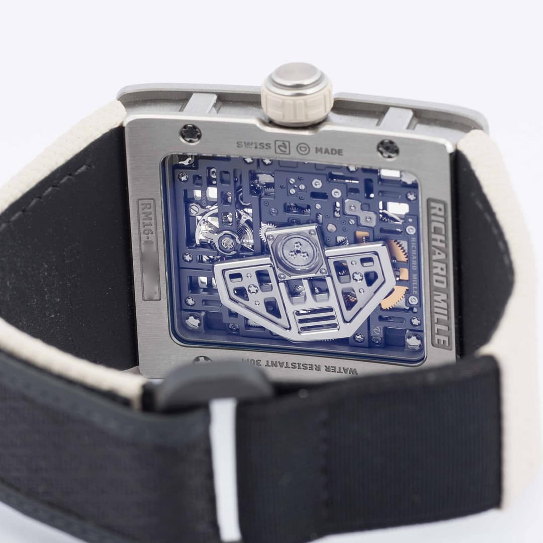Richard Mille Automatic Winding Extraflat Titanium 36mm x 45.6mm