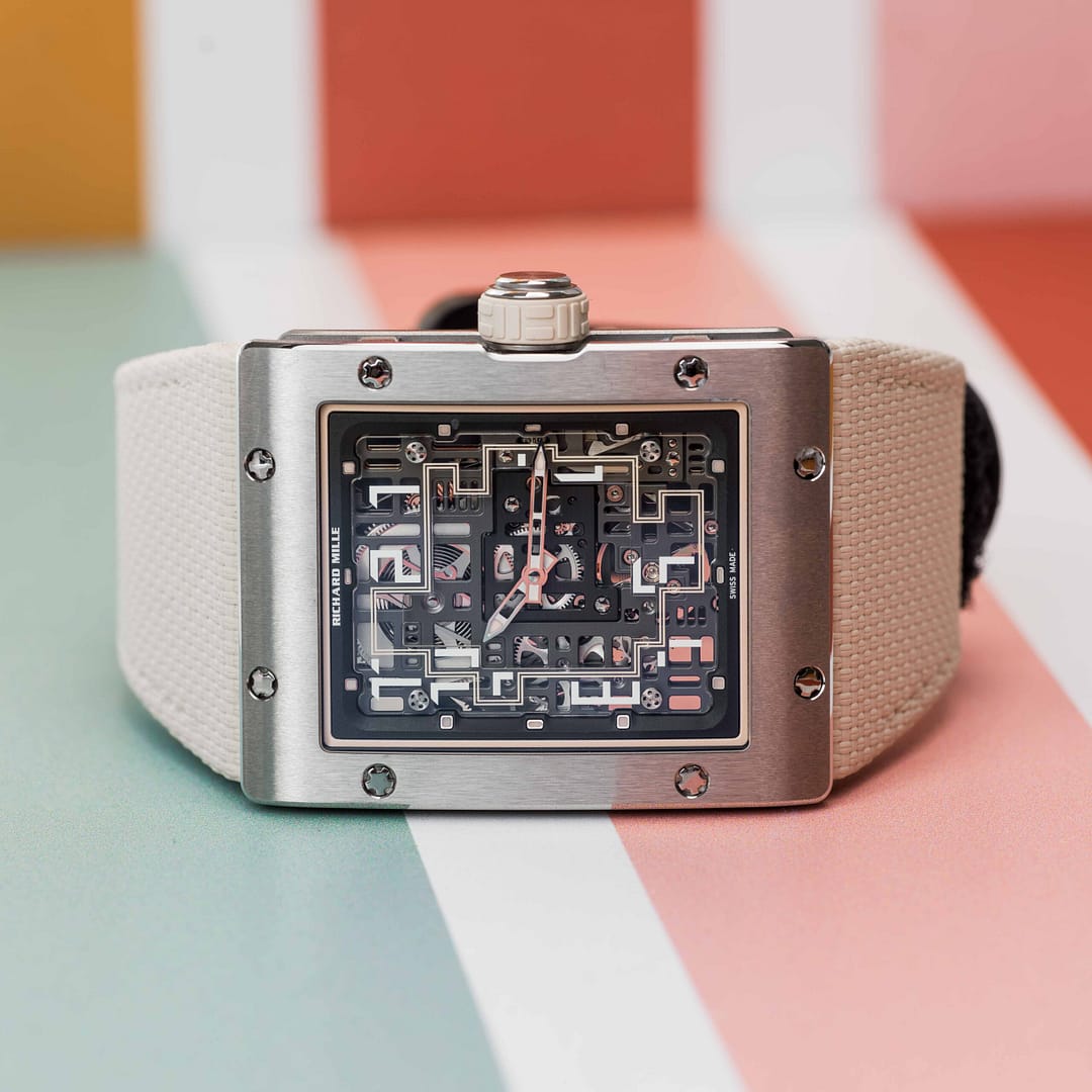 Richard Mille Automatic Winding Extraflat Titanium 36mm x 45.6mm