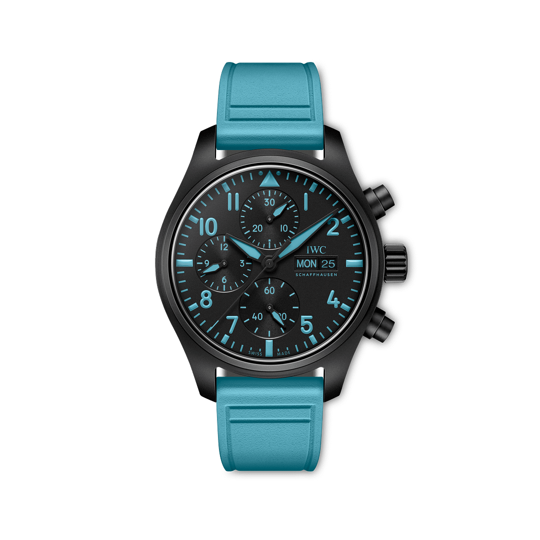 IWC Pilot's Watch Chronograph George Russell 41.9MM Ceramic Black