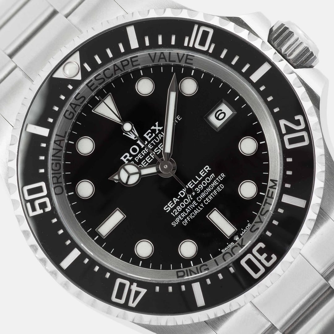 ROLEX Sea-Dweller ディープシー ブラック ステンレススチール Rolex Sea-Dweller Deepsea Black Dial Stainless Steel 44mm (136660