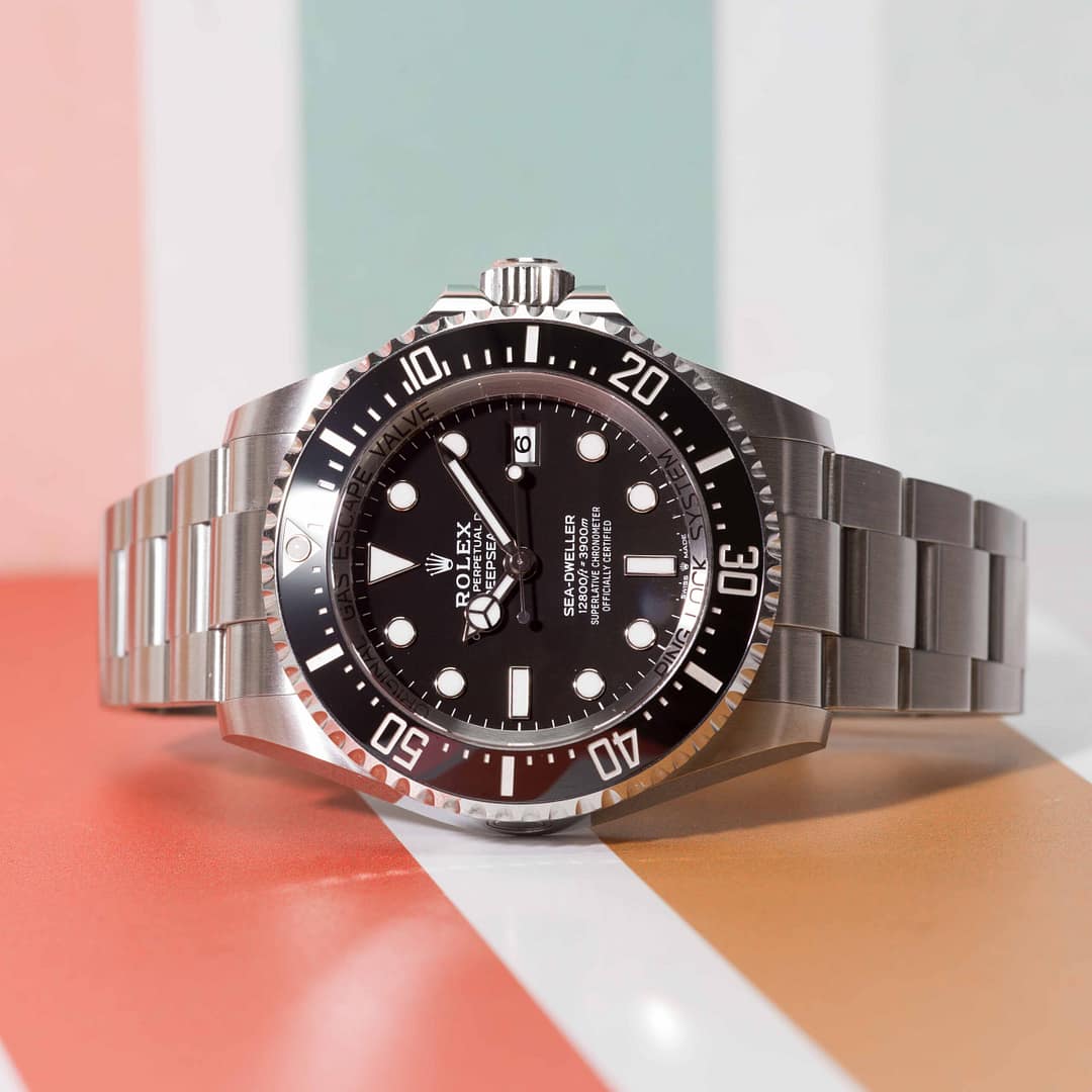 Rolex Sea-Dweller Deepsea Black Dial Stainless Steel 44mm (136660