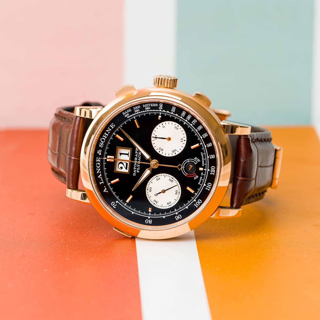 A. Lange & Söhne Datograph Up/Down Black Dial Rose Gold 41mm