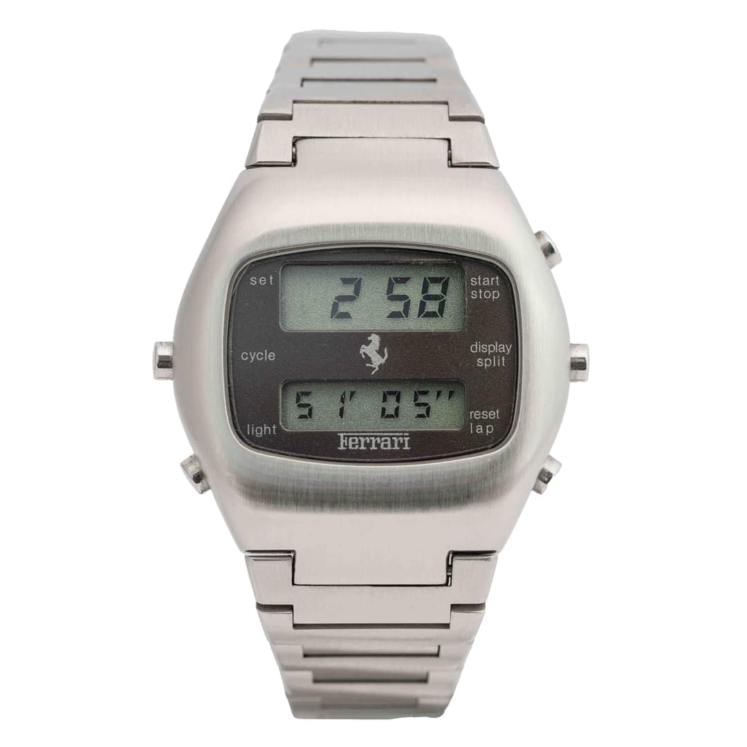 Heuer Vintage 1970s Chronosplit LCD 'Ferrari' L.E. (200 pces