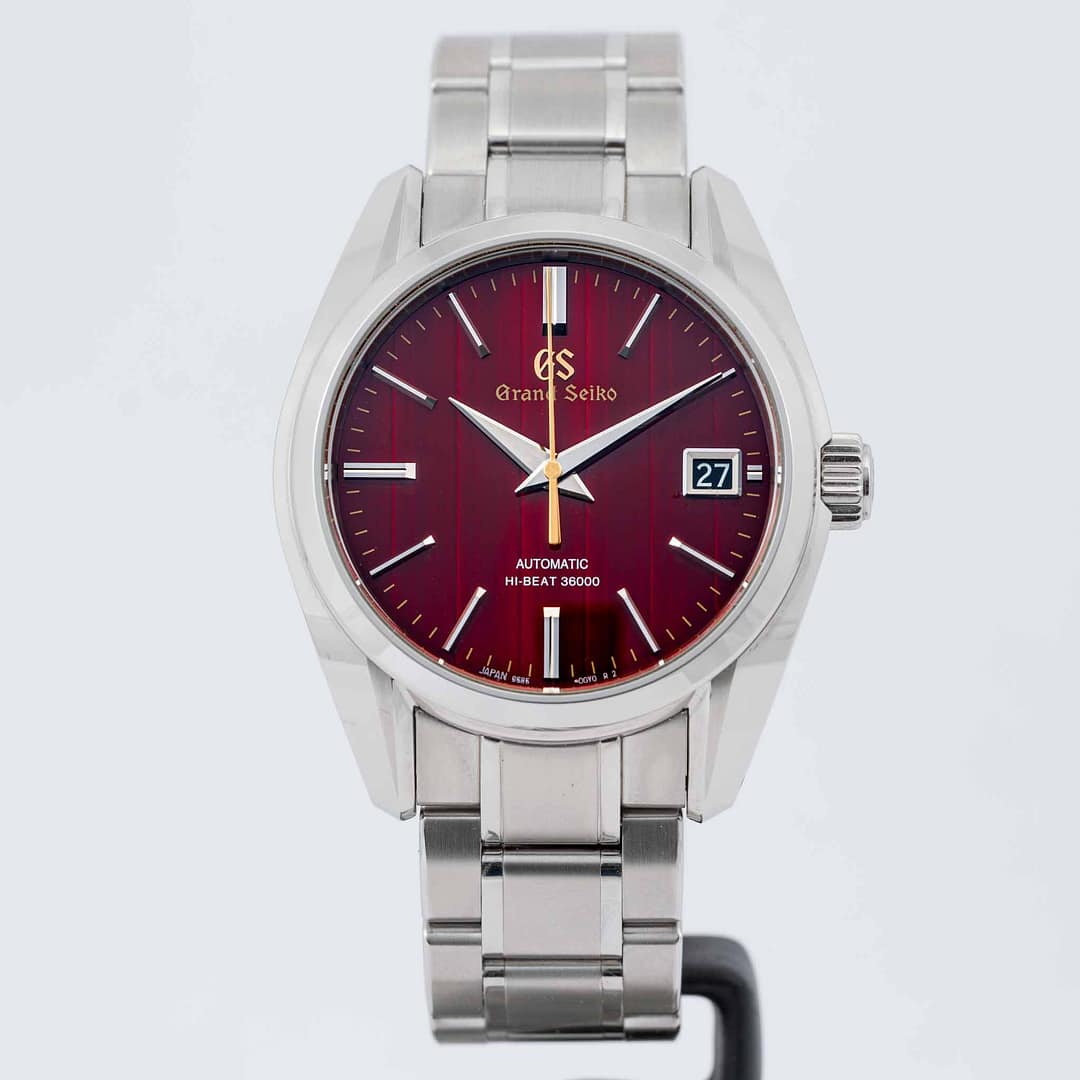 金紅石990㌘ Grand Seiko Heritage Collection Hi-Beat L.E. (900 pces) “Momiji