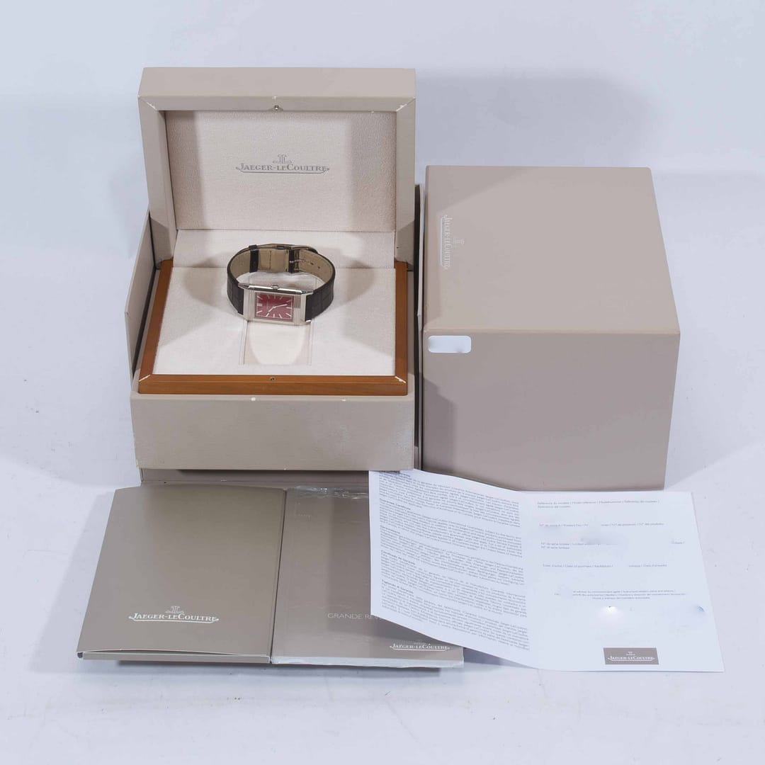Preowned Jaeger-LeCoultre Grande Reverso Ultra Thin ROUGE Tribute