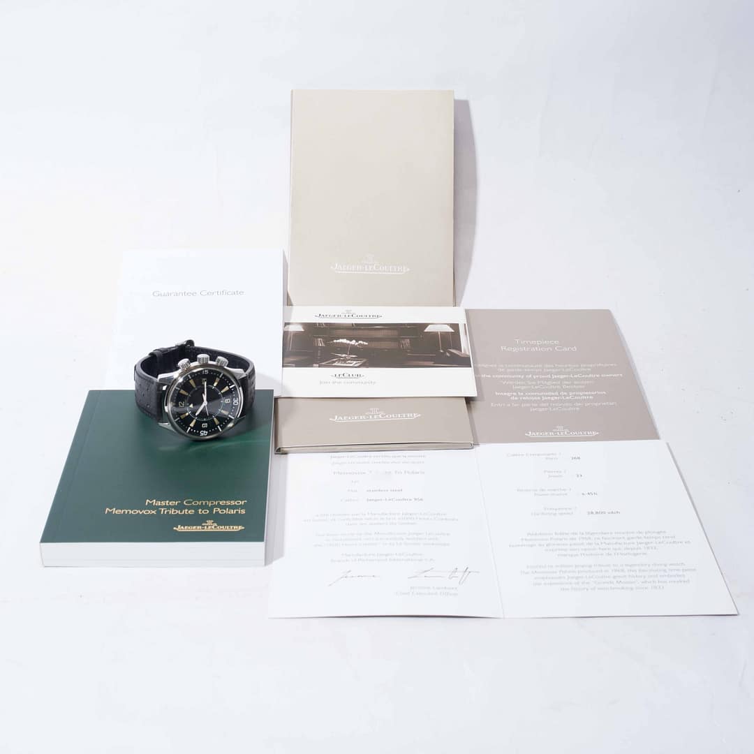 Pre-owned Jaeger-LeCoultre Memovox Tribute to the Polaris L.E.