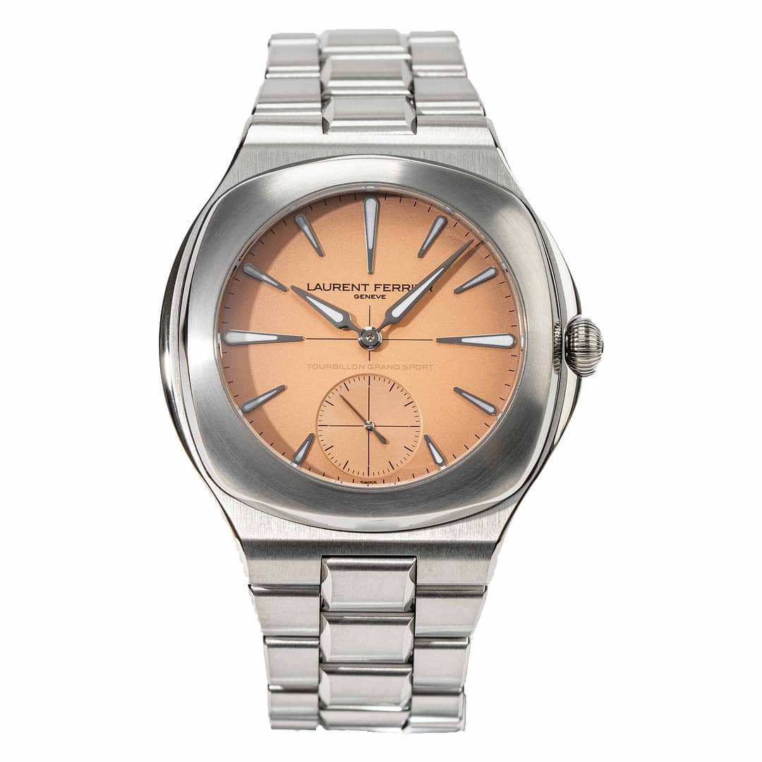 Laurent Ferrier Grand Sport Tourbillon Pursuit Salmon Dial