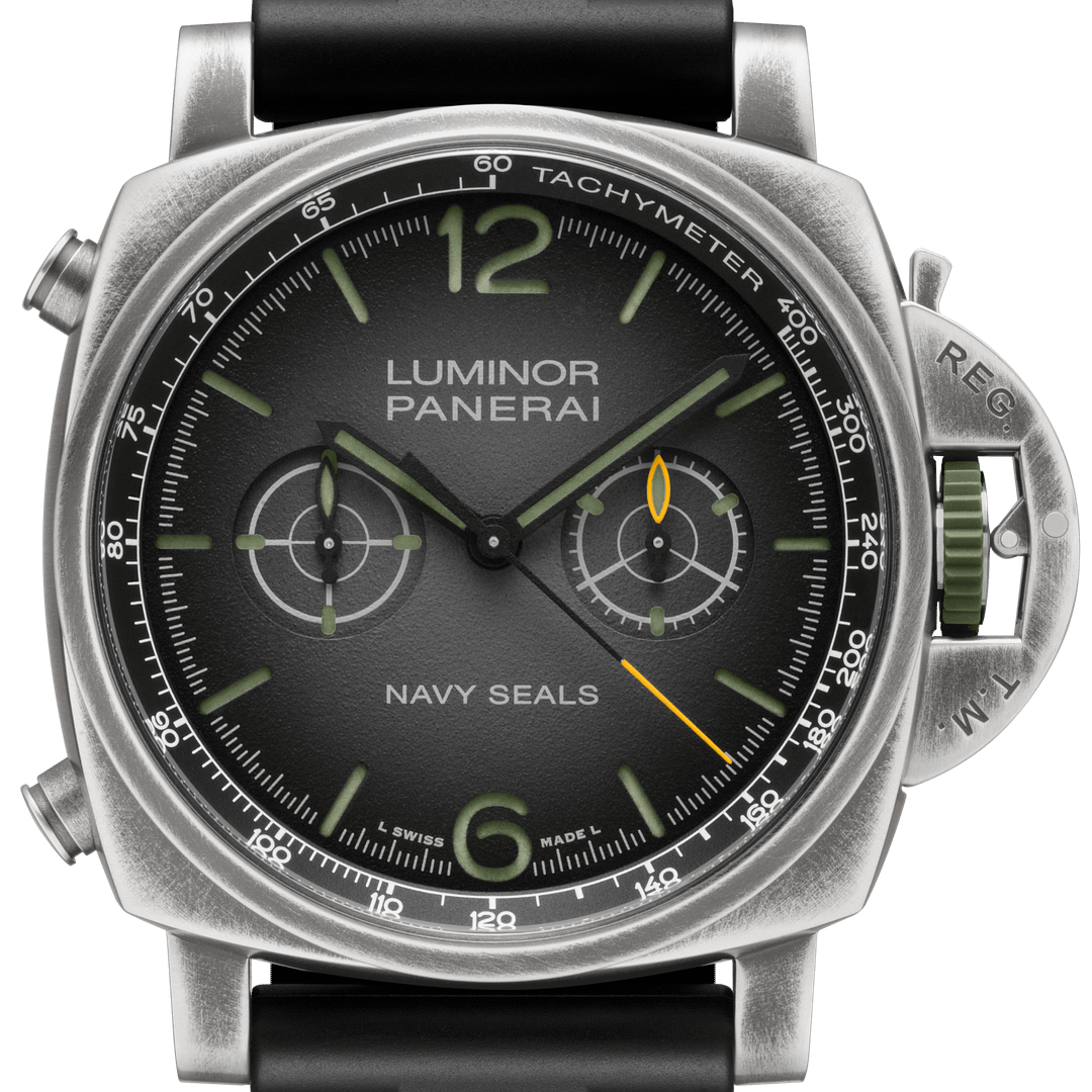 Panerai Luminor Chrono Navy Seals 44MM Steel Gray (PAM01409