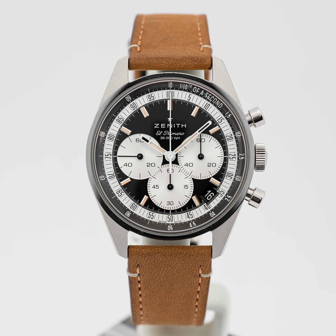 Zenith Chronomaster Original Reverse Panada Dial A386 Chronograph