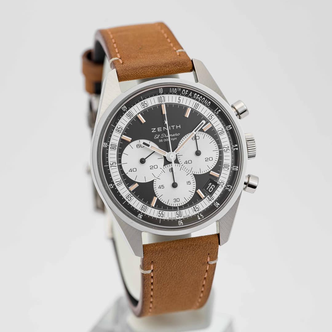 Zenith Chronomaster Original Reverse Panada Dial A386 Chronograph