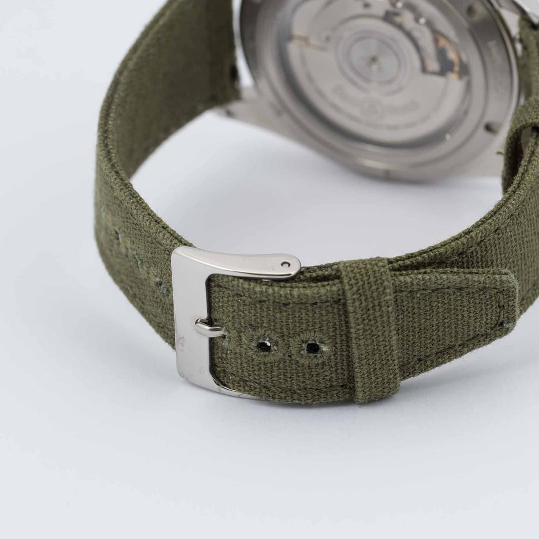 Preowned Bell & Ross BR V2-92 Military Green Dial Stainless Steel