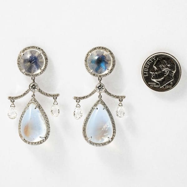 ◇MIDNIGHT MOMENT.◇ curve earring silver MIDNIGHT MOMENT