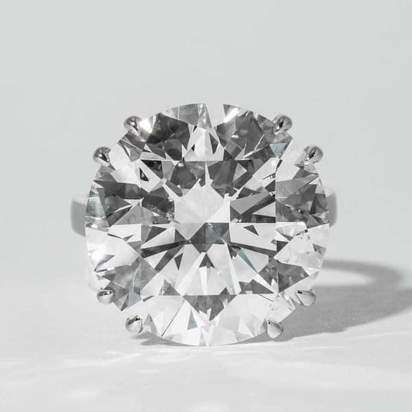 carat J SI1 Round Brilliant Cut Solitaire Diamond Ring (GIA