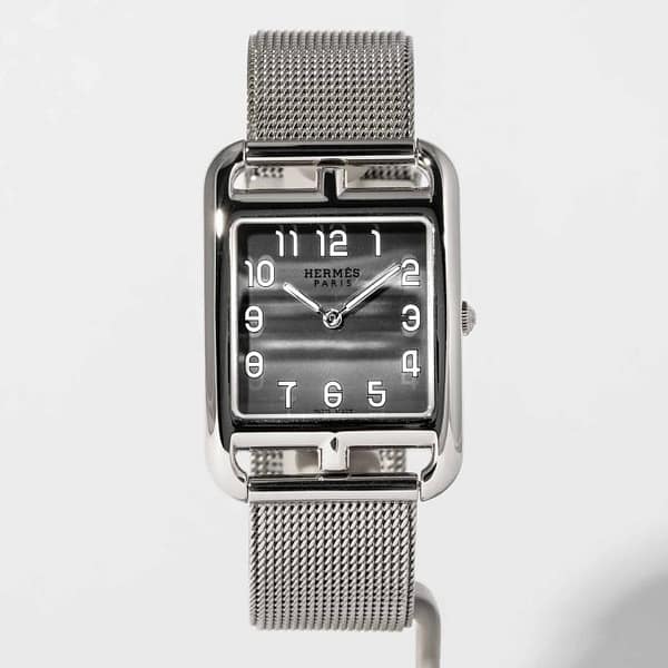 Hermès Cape Cod Mirror Dial Stainless Steel 29mm x 29mm