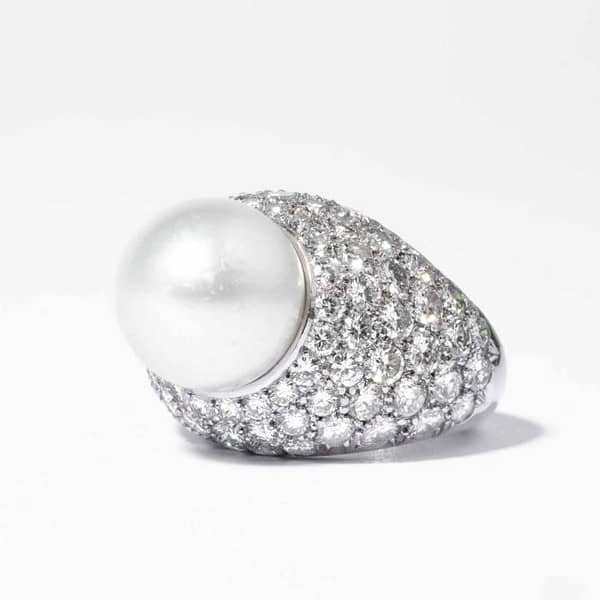 DAUGHTERS JEWELRY Pave diamond ring 7号 Pave Diamond Zig Zag Ring, to My Daughter Highs and Lows
