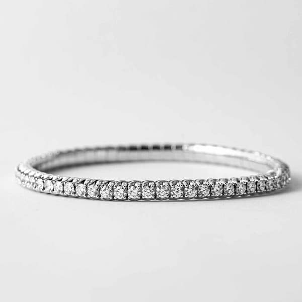 Picchiotti 5.32 carat F-G VS Round Diamond Tennis Xpandable