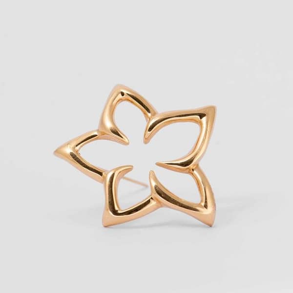 Star Pin Yellow Gold by Tiffany Co (Vintage) — Shreve, Crump Low