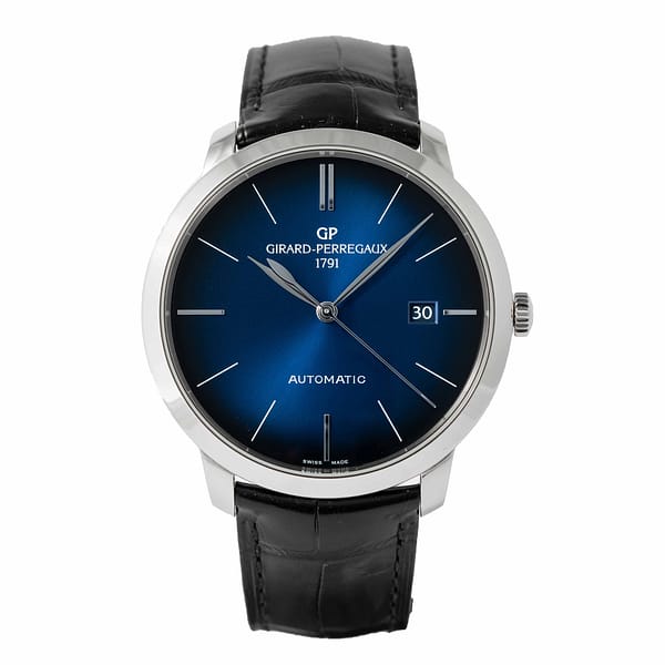 Preowned Girard Perregaux 1966 Blue Dial Stainless Steel 40mm