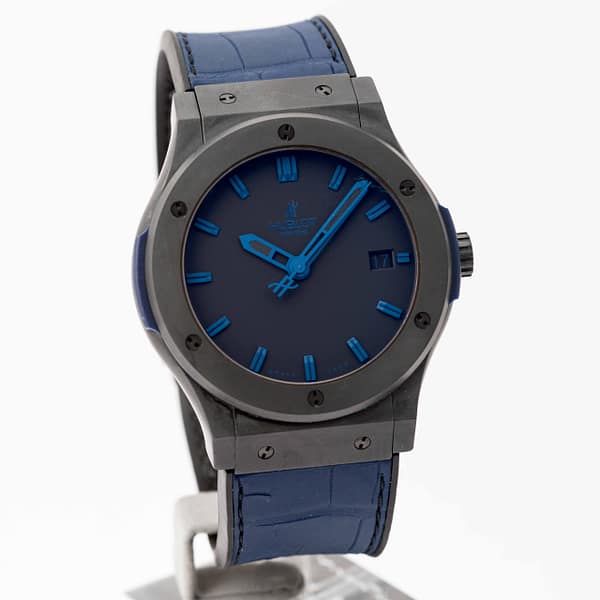 HEAD PR 11 GW ビンディング ブラック/ブルー Preowned Hublot Classic Fusion 