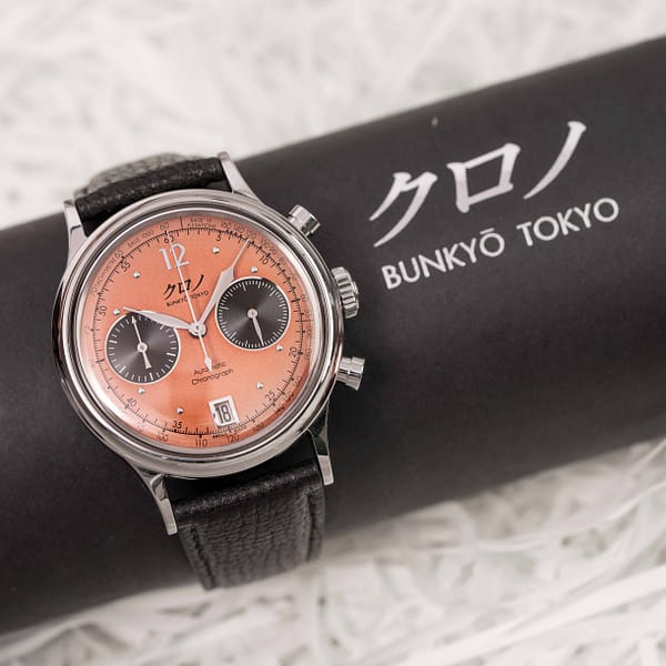ChroNoCoffin【ChroNoiR】 Kurono Tokyo Chronograph 1 MK. 2 Stainless Steel 38mm