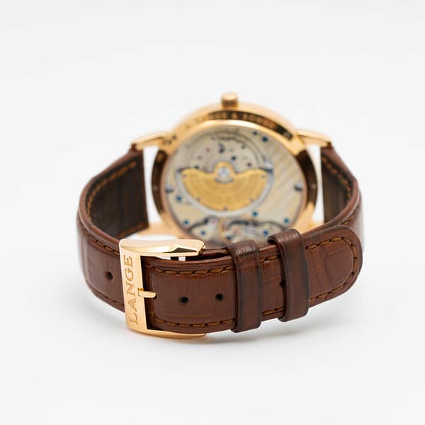 A. Lange & Sohne 1815 Automatik Sax-O-mat ZERO-RESET Argente Dial