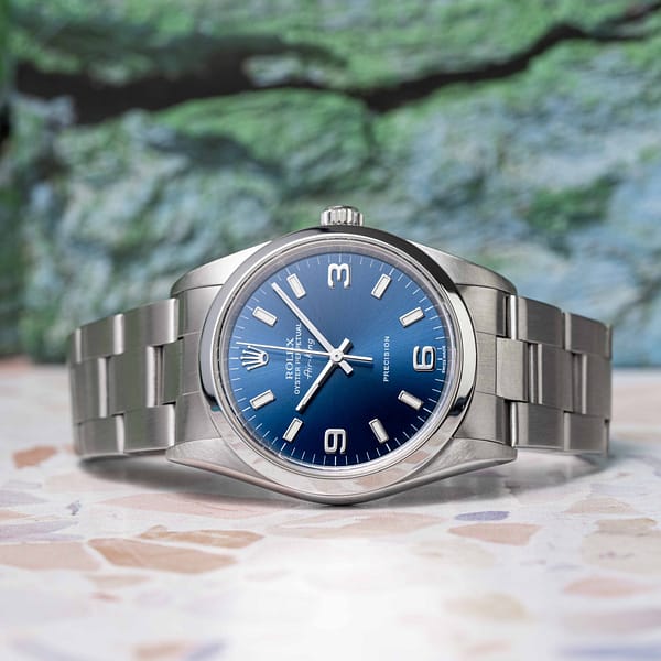 Rolex Oyster Perpetual Air-King Precision Blue Dial Stainless