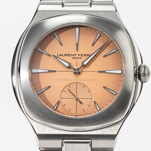 Laurent Ferrier Grand Sport Tourbillon Pursuit Salmon Dial