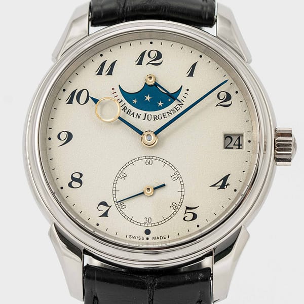 Urban Jürgensen ref. 2340 Moon Phase White Gold 40mm (2340WG