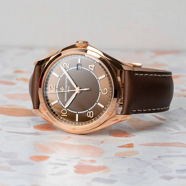Preowned Vacheron Constantin Chocolate Dial Fiftysix Self-winding