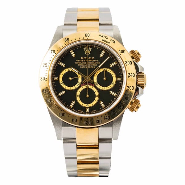 Rolex Cosmograph Daytona Zenith Movement Chronograph Two-Tone 18kt