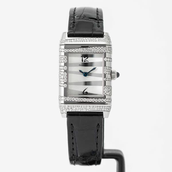 Preowned Jaeger-Lecoultre Ladies Reverso Neva White Gold & Diamond