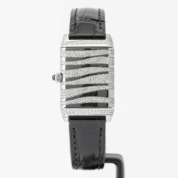 Preowned Jaeger-Lecoultre Ladies Reverso Neva White Gold & Diamond