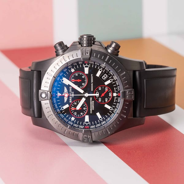 Preowned Breitling Avenger Seawolf Chronograph Blackened DLC