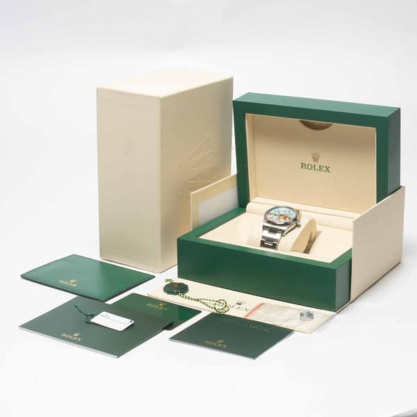 Rolex Oyster Perpetual 36 Turquoise 