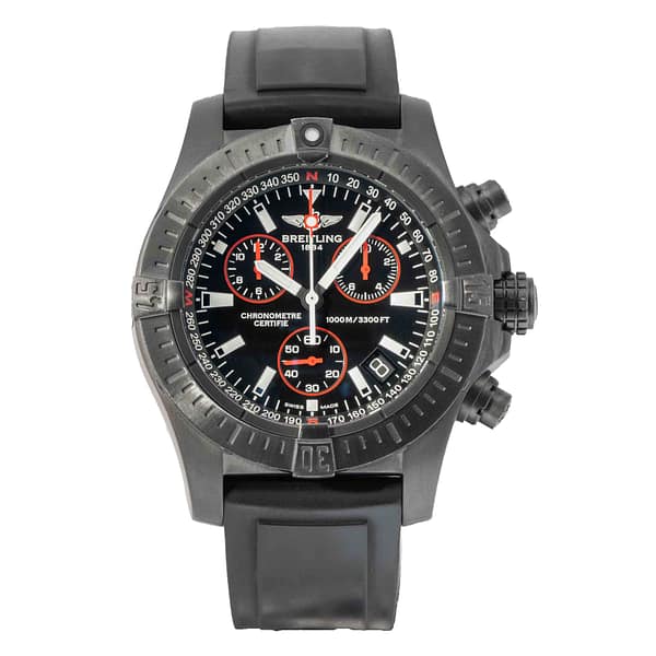 Preowned Breitling Avenger Seawolf Chronograph Blackened DLC