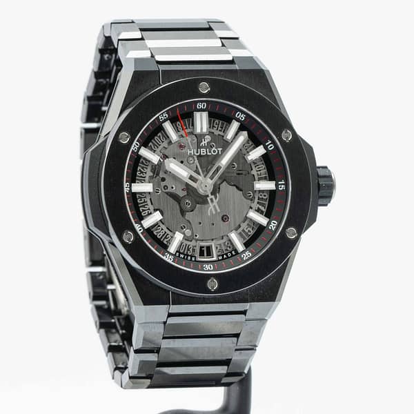 Pre-owned Hublot Big Bang Integrated Time Only Black Magic
