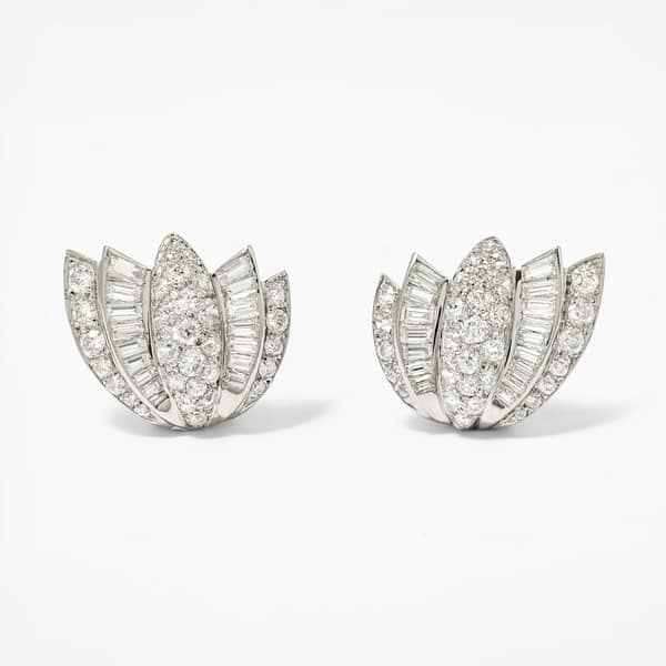 diamond shape earrings clipart