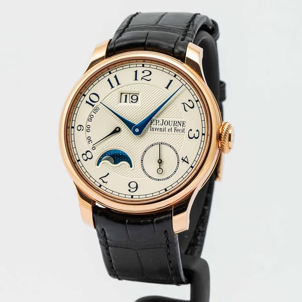 Journe Octa Automatique Lune Silver Guilloché Rose Gold 40mm