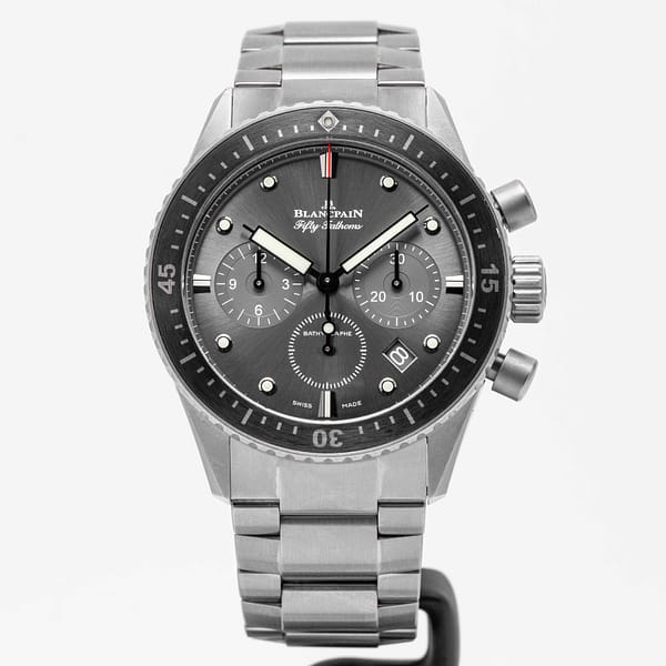 Blancpain Fifty Fathoms Bathyscaphe Ceramic Black Dial 43mm
