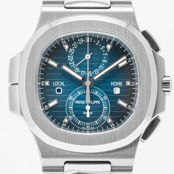 Patek Philippe 5990/1A-011 Nautilus Travel Time Chronograph Blue