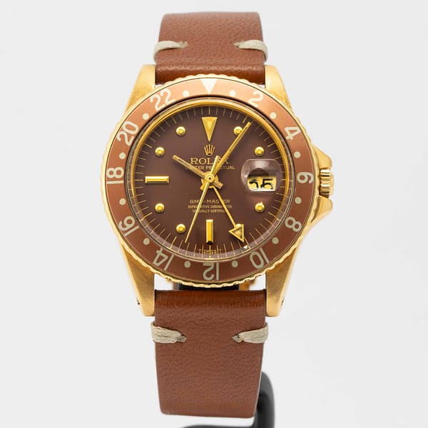 Rolex GMT-Master Vintage 1969 Root Beer Nipple Dial 