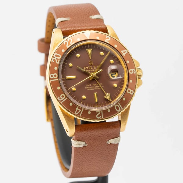 Rolex GMT-Master Vintage 1969 Root Beer Nipple Dial 
