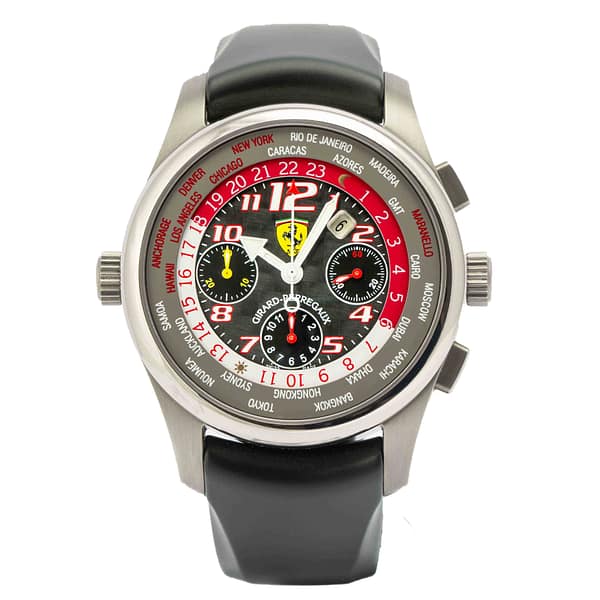 Preowned Girard Perregaux Ferrari (L.E. 100 pces) World Time